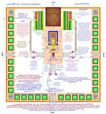 Detailed View of the Future Holy Temple-Ara